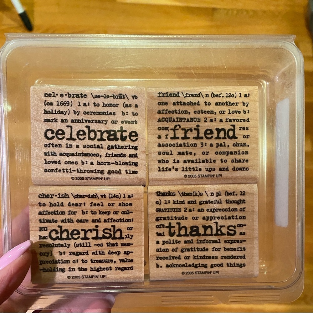 Stampin' Up! Lexicon of Love!